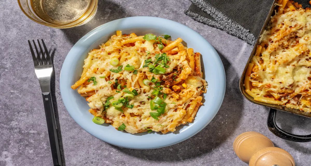 Mexicansk inspireret pastafad