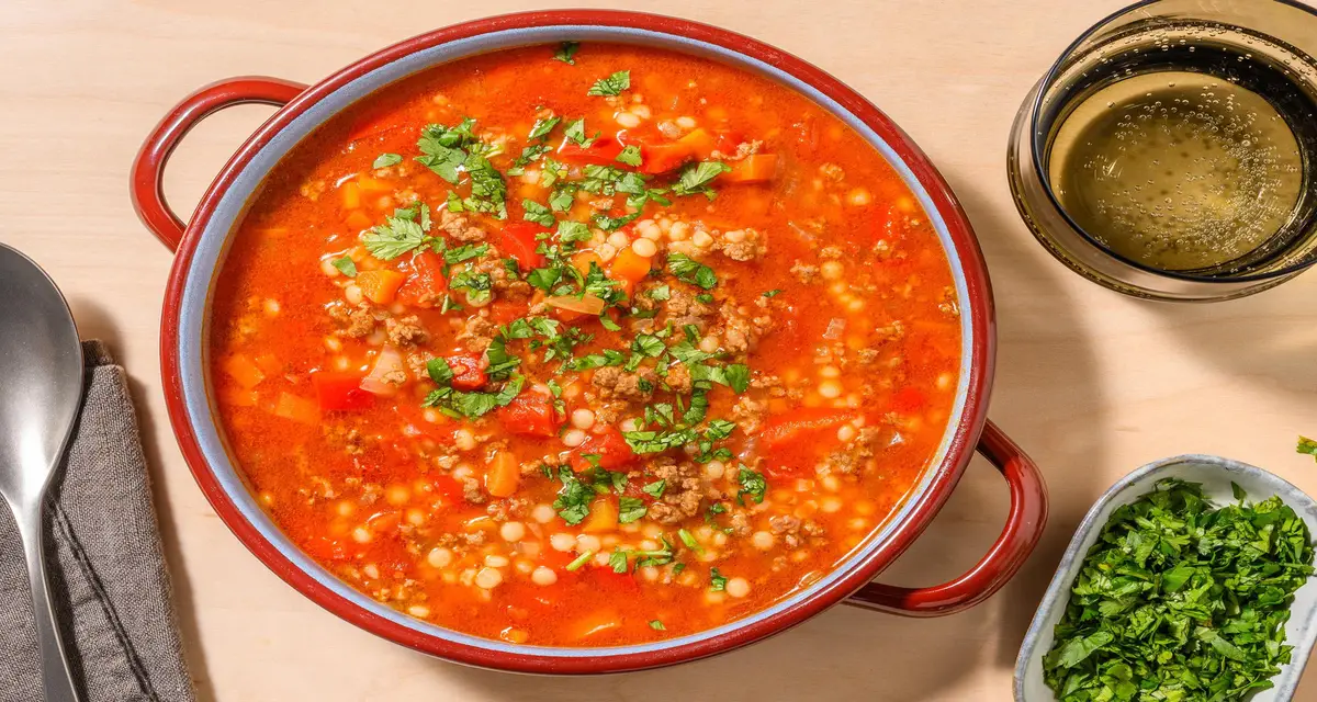 Marrokansk oksekødsgryde